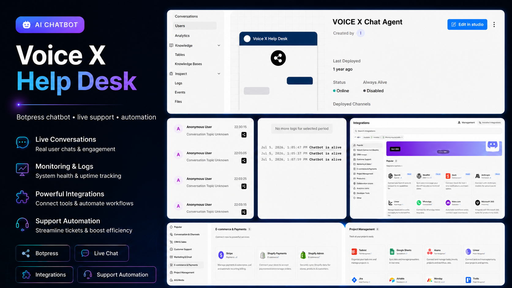 Lead capture chatbot preview